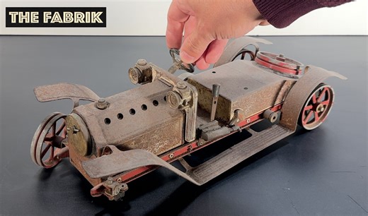 2.8M views · 44K reactions | 1960 Live Steam Car 'Mamod'  Restoration #fblifestyle #diy #satisfying | TheFabrik | Facebook