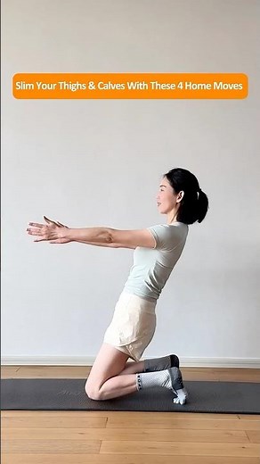 Do These 4 Moves Daily to Target Thick Thighs, Loose Hamstrings and Build Slim Toned Legs