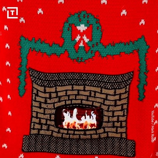 304K views · 2.2K reactions | Dress to impress with these animated ugly Christmas sweaters. | Thrillist | Facebook