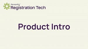 Registration Tech Product Intro Video