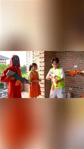 Banana TV Ultimate Toy Gun Shop Challenge! Who Will Win? #NerfWar #ToyBattle #Shorts