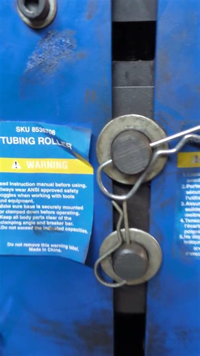 Building an electric tube roller.