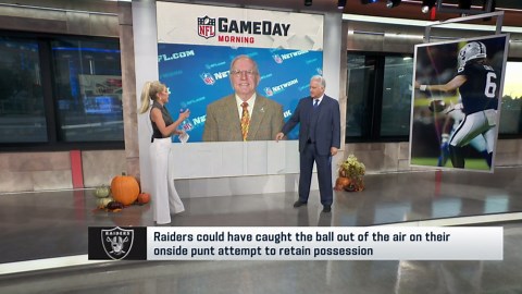 Walt Anderson on Raiders onside punt from Week 11 'NFL GameDay Kickoff'