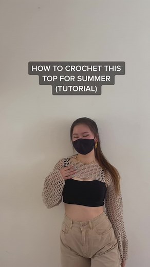 Summer Yarn Crochet Top Tutorial