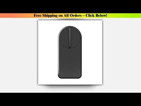 Tuya Smart Door Lock with Enhanced Safety Touchscreen Keypad Smart Key & Temporary Access for