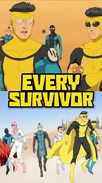 Every Invincible Variant That SURVIVED The Invincible War | Invincible Season 3 #invincible #comics