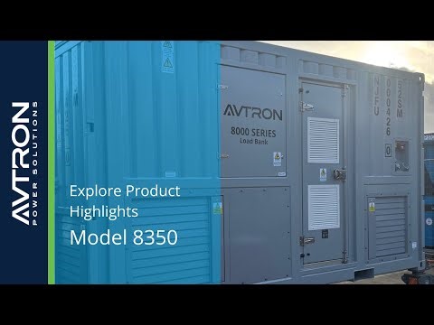 8350 Containerised Load Bank Features and Benefits