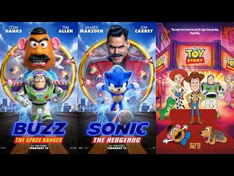 Toy Story Parody of Famous Animated Movie Posters#7