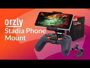 Stadia Controller Phone Mount - Orzly Google Stadia Power Support Claw Alternative