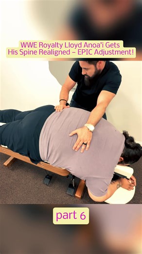 WWE Star Lloyd Anoa'i's Spine Realignment Procedure