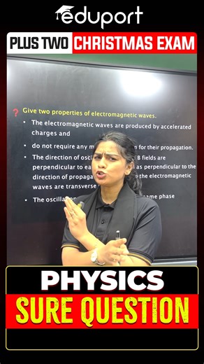 Plus Two Science on Instagram: "Properties of Electro Magnetic Waves | Plus Two Physics"