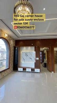 140Gaj 4bhk house for sale sunny enclave sector 124 corner #viral #home #property #realestate