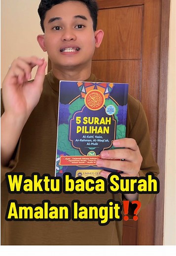 Amalan Surah Al Waqiah Setelah Sholat Ashar