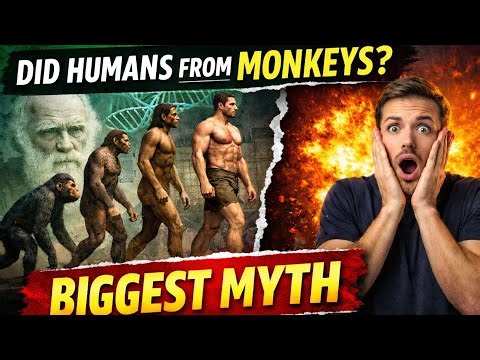 The Biggest Myth About Human Evolution – Humans Did NOT Come From Monkeys