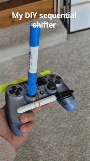 Showing my DIY sequential controller shifter