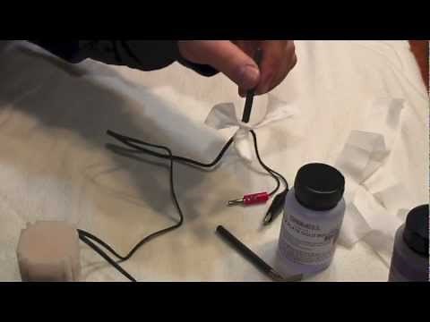 DIY Home Gold Plating On a Copper Round