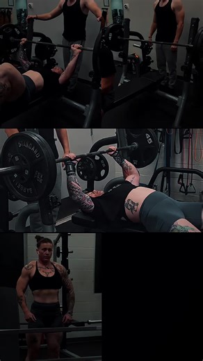 A good chest, tri and shoulder day in the books. 2026 has been good to me so far. #chestday #benchpress #gymmotivation #fitness #musclemommy