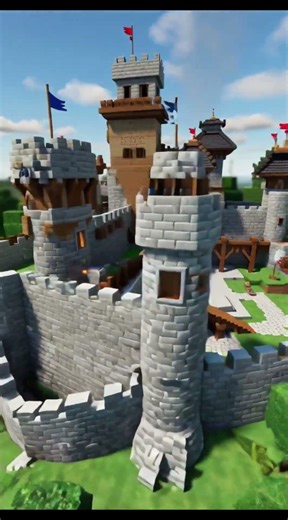 9 Minecraft Builds in 10 Seconds Each ⛏️ | Steve Builds Everything Block by Block #minecraft