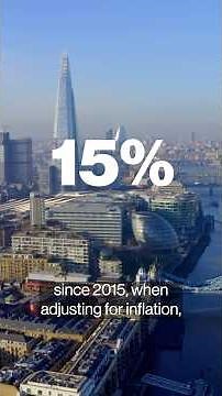 Apartment prices in London are actually falling #economy #uk