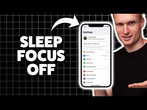 How to Turn Off Sleep Focus on iPhone 2026 (Step-By-Step Tutorial)