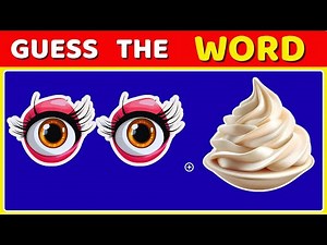 Can You Guess the Emoji Word? 🧩 HARD Level Emoji Quiz with Answers