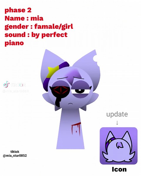 Sprunki Oc Pyramixed Phase 2 Animation Mia