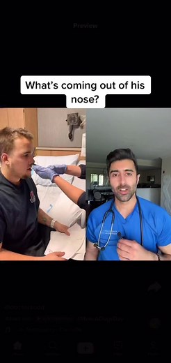 Removing an Object from Nose Procedure