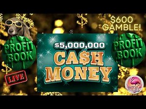 Cash Money $20 Florida Lottery Scratch Offs FULL BOOK $600 Gamble!!!
