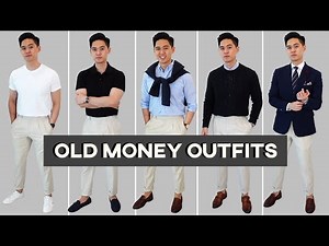 5 Ways To Style Chinos in 2024 | OLD MONEY CHINO OUTFIT IDEAS!