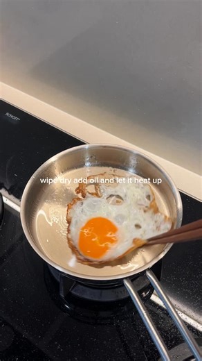 Char on Instagram: "Learning to Cook with Stainless Steel (Mom edition) I used to think stainless steel was impossible to cook with but after weeks of watching tutorials and practicing I think I finally got the hang of it 🙌🏻 For me it’s about heat control + patience. Here’s what’s been working for me so far: 🍳 Fried Egg – Heat the pan until water dances around. – Add oil and let oil heat up before the egg goes in. – Let it cook undisturbed till the edges crisp, give it time, it will release w