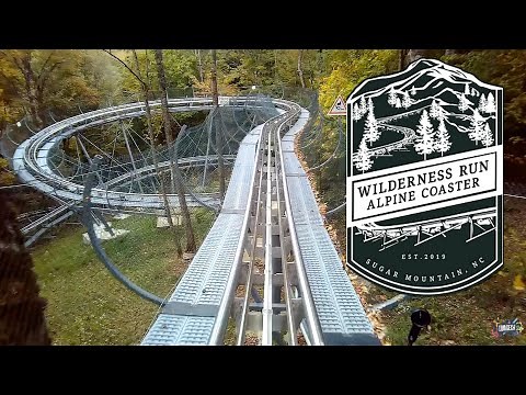 Wilderness Run Alpine Coaster POV | Sugar Mountain, NC
