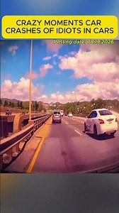 CRAZY MOMENTS CAR CRASHES OF IDIOTS IN CARS #dashcam #carcrash #RoadRage #Driving #roadsafety