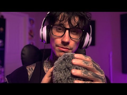 ASMR Fluffy Mic Scratching & Gentle Whispers for Sleep