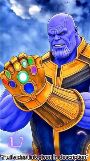 Thanos Shorts Drawing 🎨 | Infinity Gauntlet Step by Step 🖌️ | #Thanos #Marvel #Drawing #Shorts