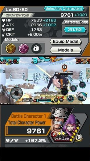 Kuma and Bonney KuBo vs 3 EXS - One Piece Bounty Rush