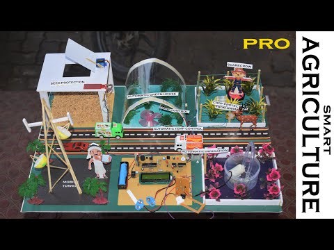 Smart agriculture using Arduino school project ! Smart agriculture model ! New school project ideas