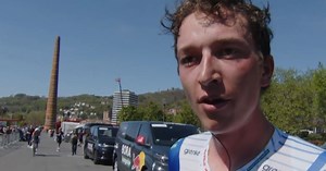 Baskenland-Rundfahrt 2026 - Florian Lipowitz im Eurosport-Interview nach dem Auftakt-Zeitfahren: "Wollte die gute Form behalten"