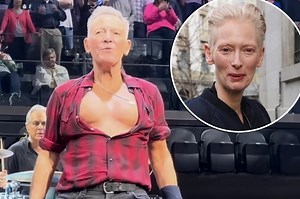 Bruce Springsteen returns to stage looking unrecognizable — and a little bit like Tilda Swinton
