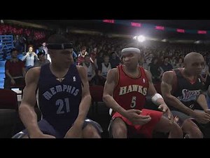 NBA live 07 Xbox 360 Gameplay - All Star weekend - Slam Dunk Contest