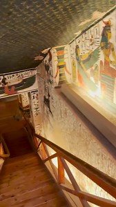 INSIDE THE TOMB OF QUEEN NEFERTARI Source ©®: https://www.youtube.com/shorts/epnTYzYh7to | Treasures of ancient Egypt