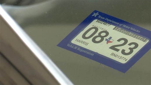 Texans experiencing problems during early vehicle registration