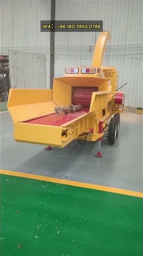 6175 series large garden branch shredder, 197 horsepower, maximum shredding diameter 450mm