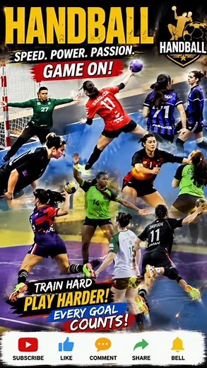 🔥 Incredible Women's Handball Skills Amazing Goals & Saves European Handball Highlights 2026 #Shorts