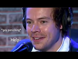 Harry and Louis struggling to explain the meaning of their songs for 4 minutes ‘straight’