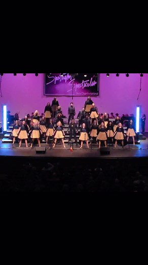 Show Choir Performance Comparison: Practice vs. Performance