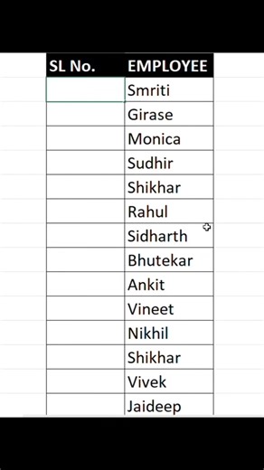 excel me number series kaise banaye formula #vlookup
