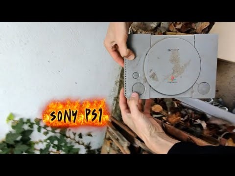 I Found an Original 🎮 Sony PlayStation 1 After Years! Cleaning and Restoration