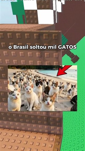 1000 GATOS vs ILHA DAS COBRAS #shorts #roblox #viral