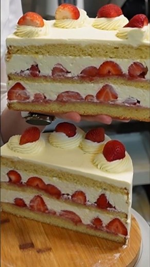 Wait Until You See Inside This Victoria Sponge Cake