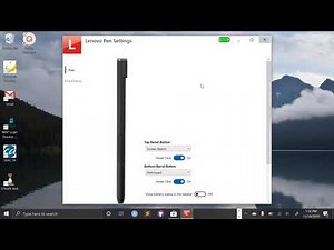 How to Change & Customize Your Lenovo Pen Settings